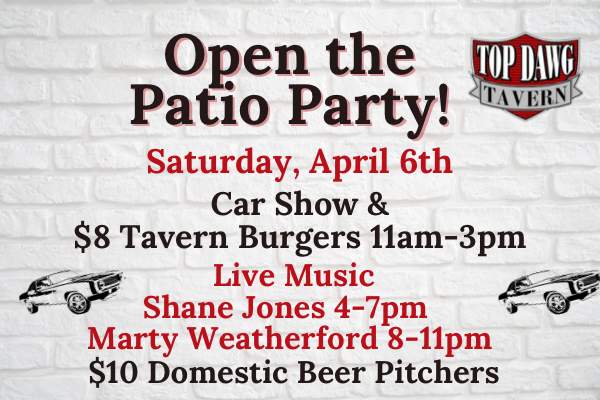 Open the Patio Party